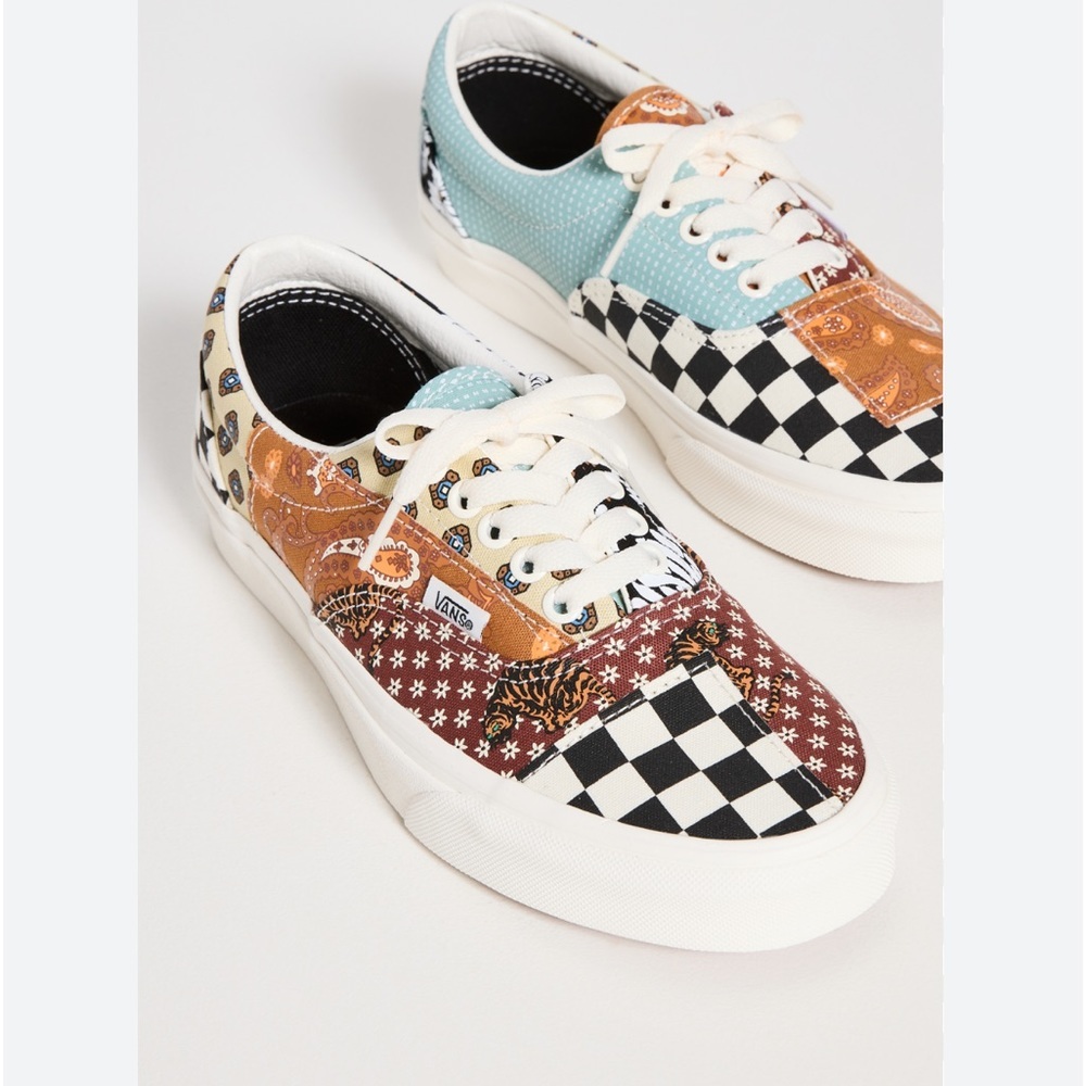 Vans Era Tiger Patchwork Shoes - Picture 1 of 9